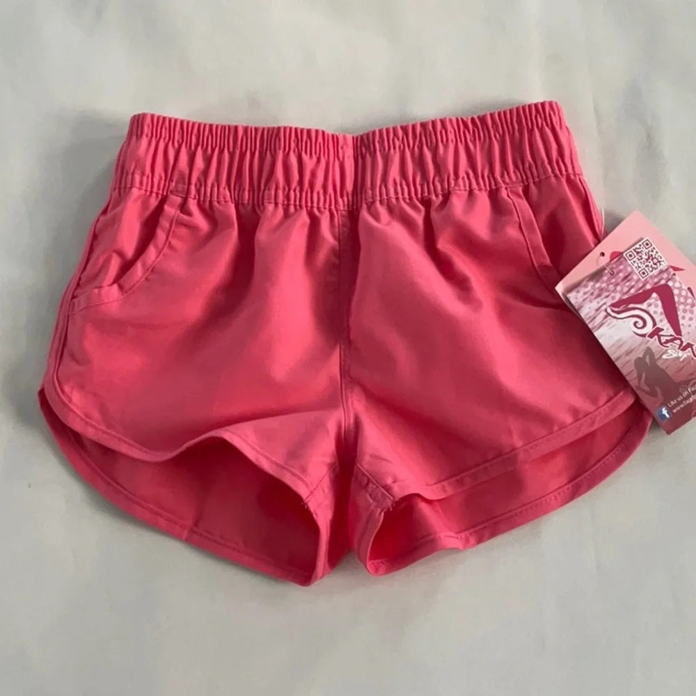 Kanu surf toddler Girls sandy puf 50‎ Quick Dry beach short size XL 6X